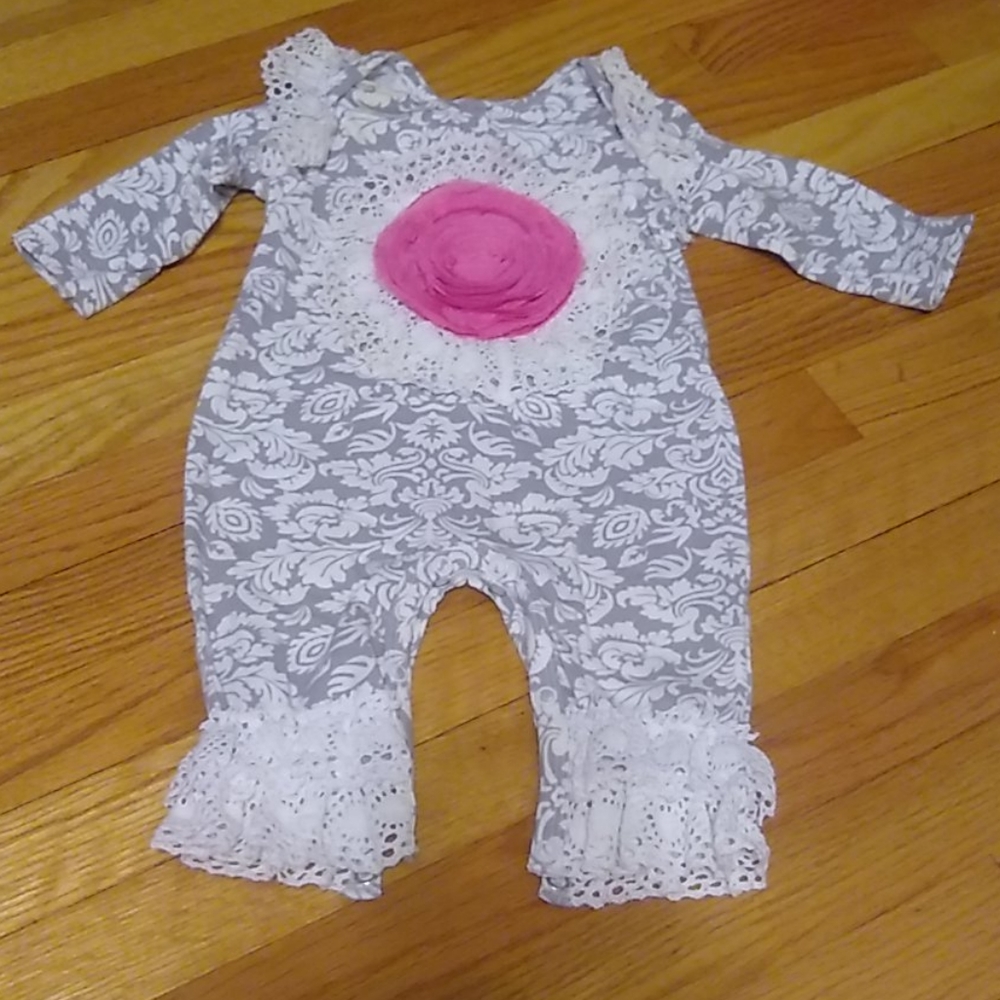Peaches 'n Cream romper
